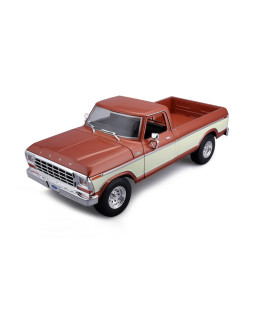 Maisto 1979 Ford F150 Pick-up, metal hnědá, krémová, 1:18