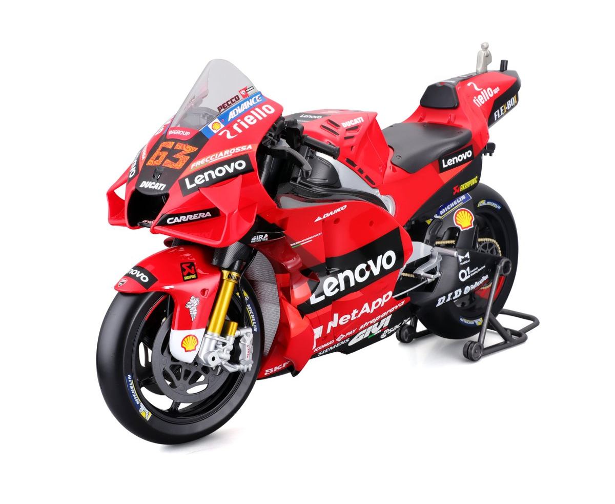 Maisto Ducati Lenovo GP Racing Motorcycle Team 2022, 63 Francesco Bagnaia, 1:6