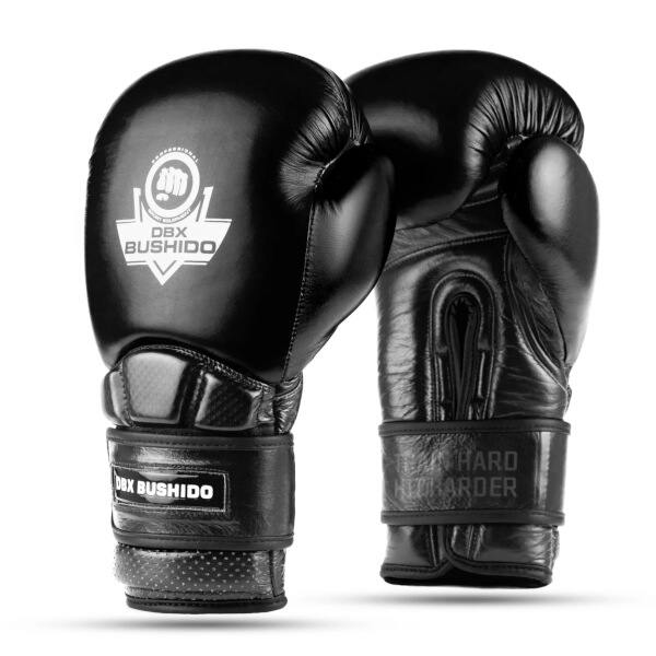 Boxerské rukavice DBX BUSHIDO Warrior BLACK 14oz.