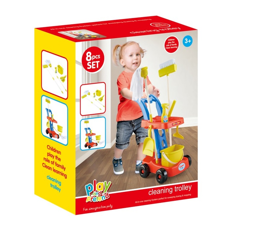 Alltoys Hrací uklízecí set - 8 ks