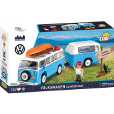 Cobi 24653 Volkswagen Camper Van, 1:35, 322 k, 1 f