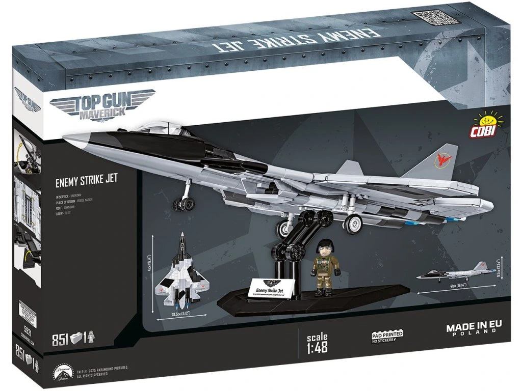 Cobi 5921 TOP GUN Nepřátelská stíhačka, 1:48, 851 kostek