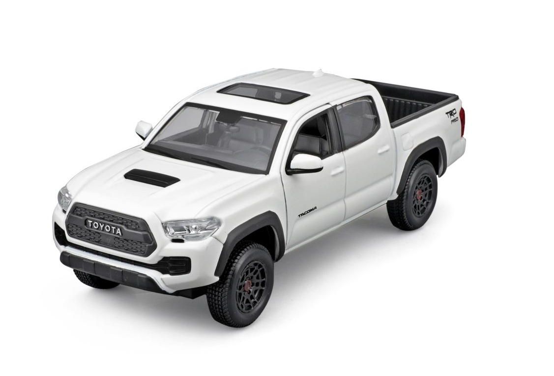 Maisto Toyota Tacoma TRD Pro, bílá, 1:27