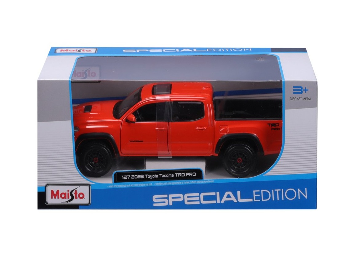 Maisto Toyota Tacoma TRD Pro, oranžová, 1:27