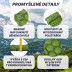Acra L140CL nafukovací karimatka s polštářkem zelená 5cm