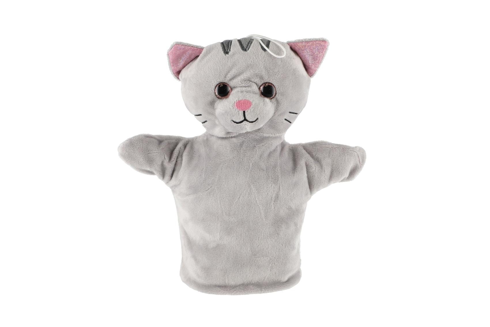 Plyšový maňásek Kočička, 24cm