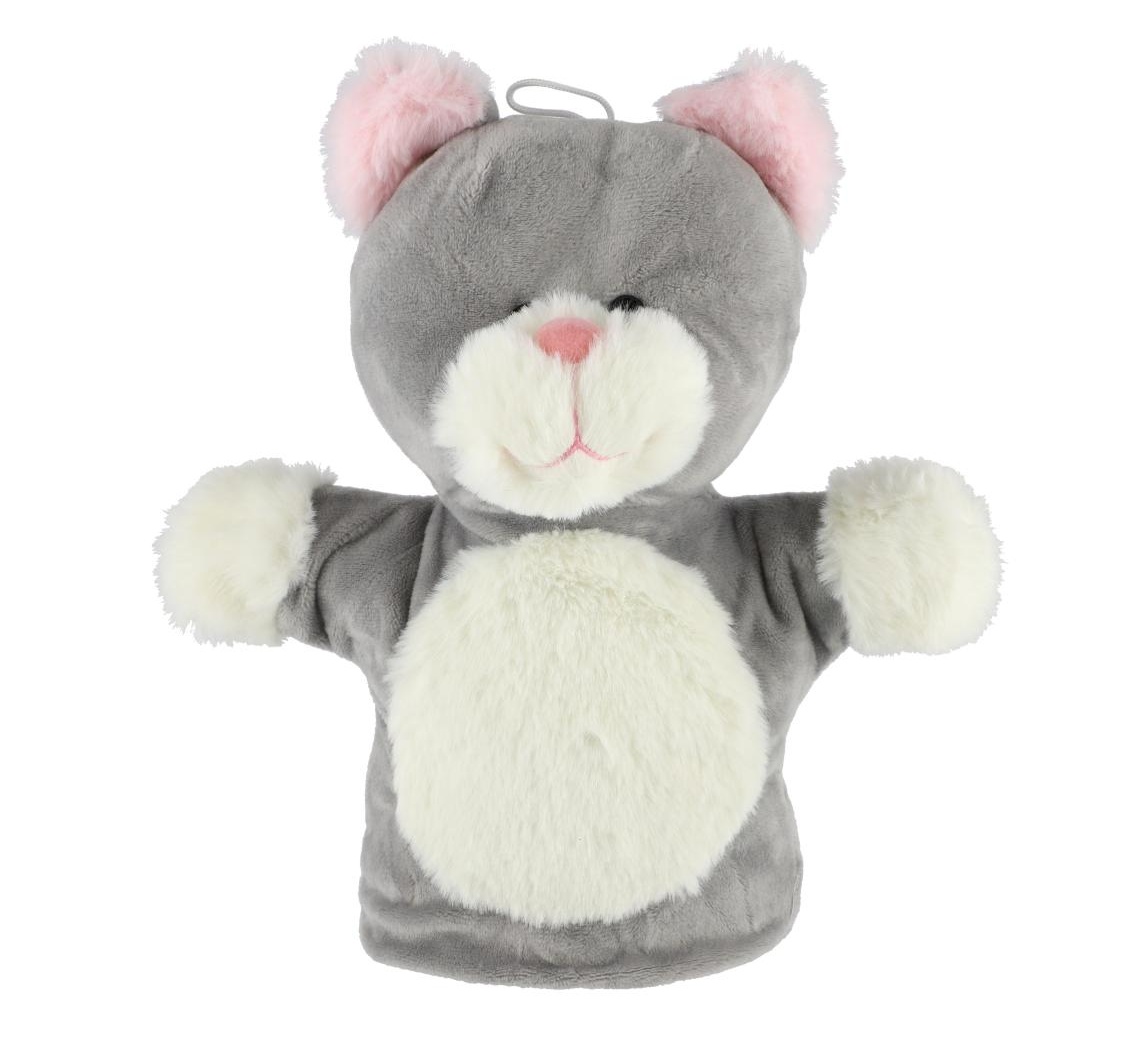 Plyšový maňásek Kočička, 25-30cm