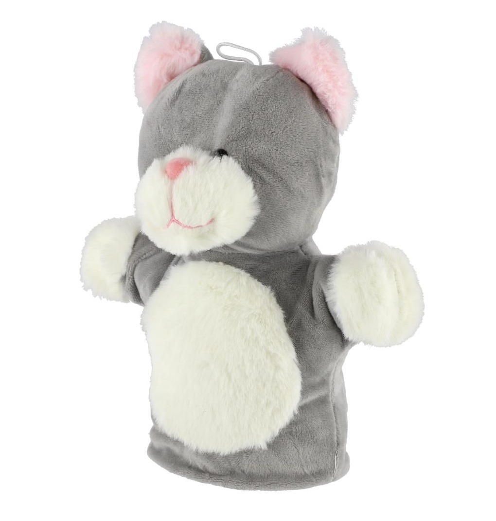 Plyšový maňásek Kočička, 25-30cm