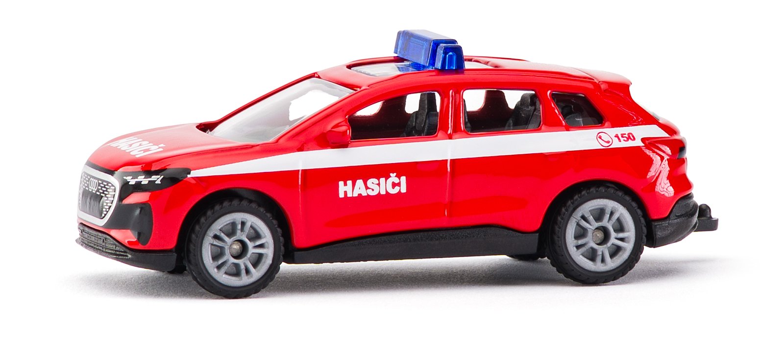 Siku Hasičské velitelské vozidlo Audi Q4 e-tron, česká verze