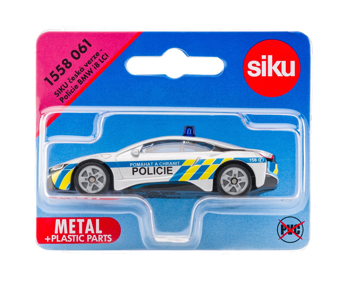 Siku Policie BMW i8 LCI, česká verze