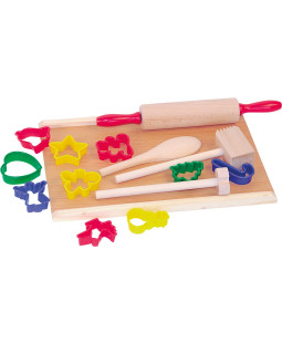 Woody Sada kuchyňského náčiní s tvořítky