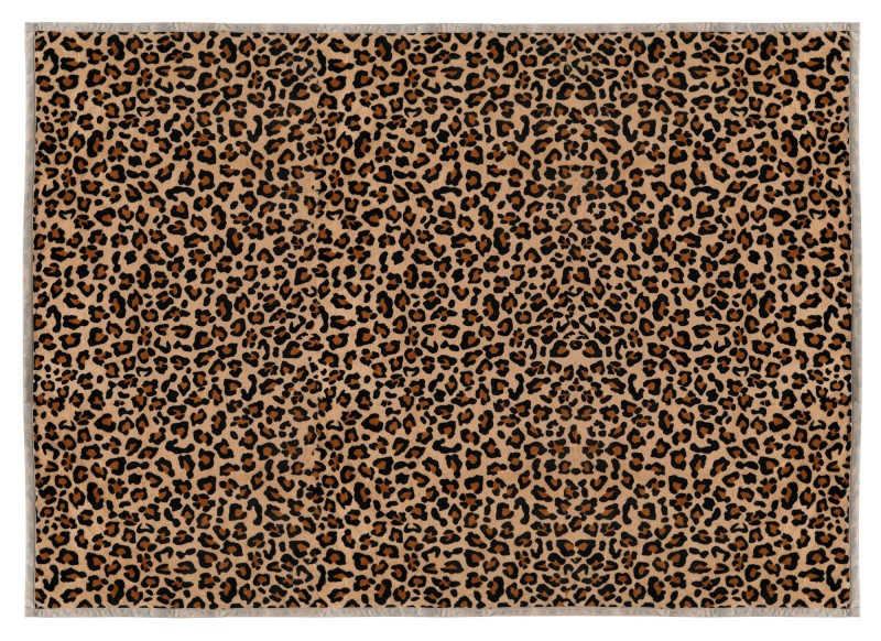 Bellatex Přikrývka Korall micro jednolůžko, Leopard - 150x200 cm