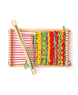 Woody tkalcovský stav 26x18x4 cm