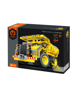 Stavebnice iM.MASTER 2v1 stavební auto-letadlo, 361 dílků