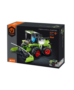 Stavebnice iM.MASTER 2v1 kombajn-traktůrek, 335 dílků