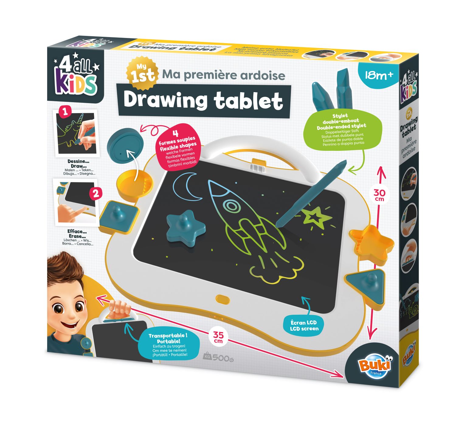 BUKI 4allKIDS Můj první kreslící tablet