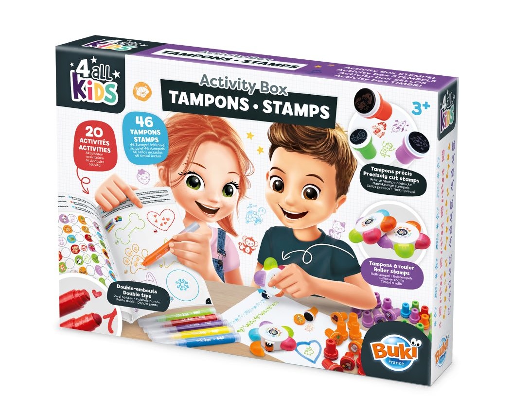 BUKI 4allKIDS Aktivity Box - Razítková sada