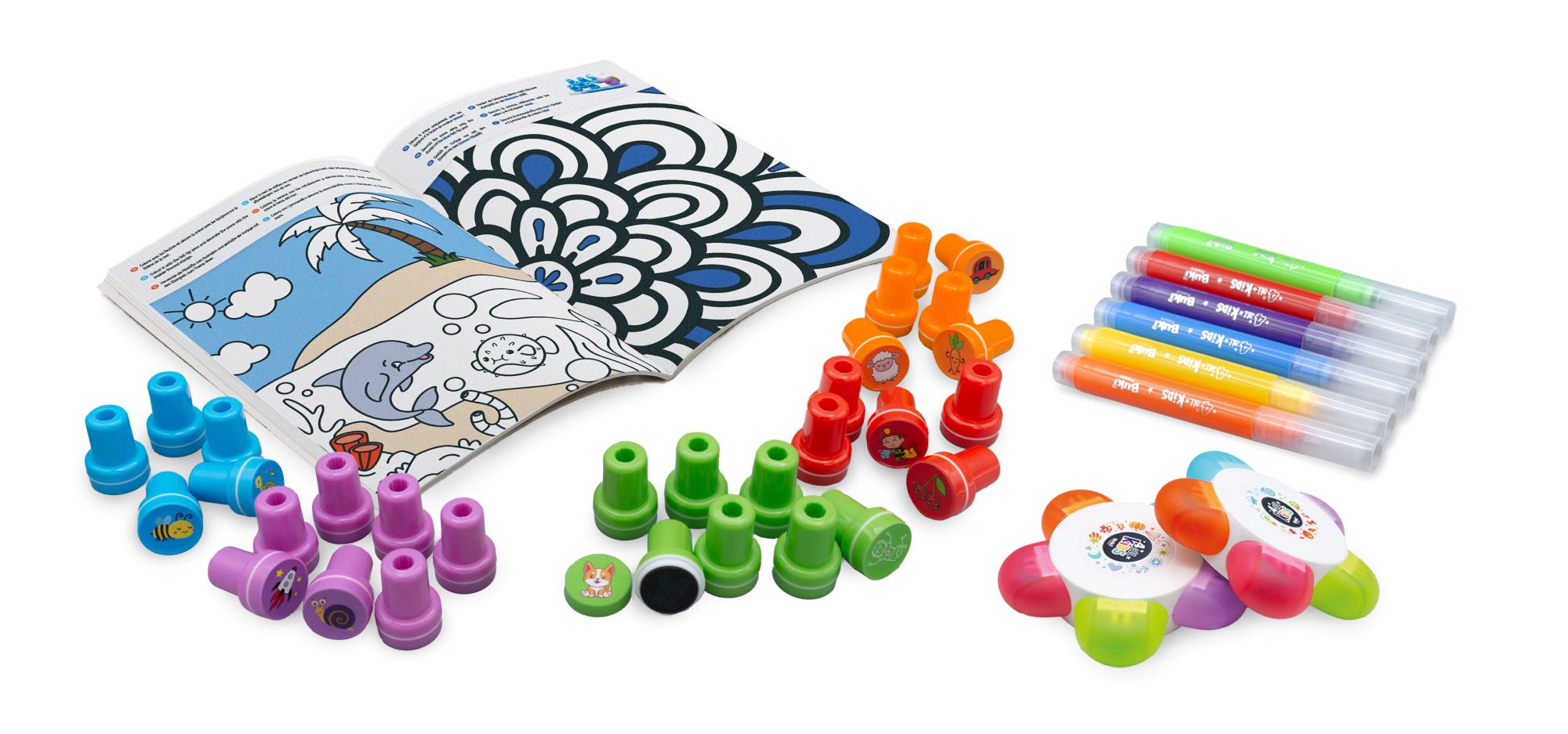 BUKI 4allKIDS Aktivity Box - Razítková sada