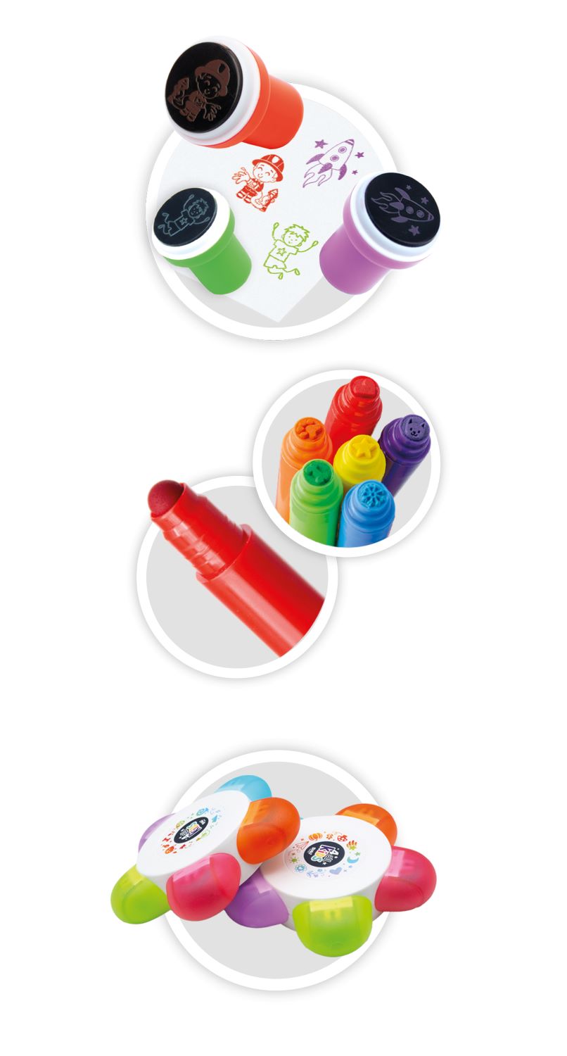 BUKI 4allKIDS Aktivity Box - Razítková sada