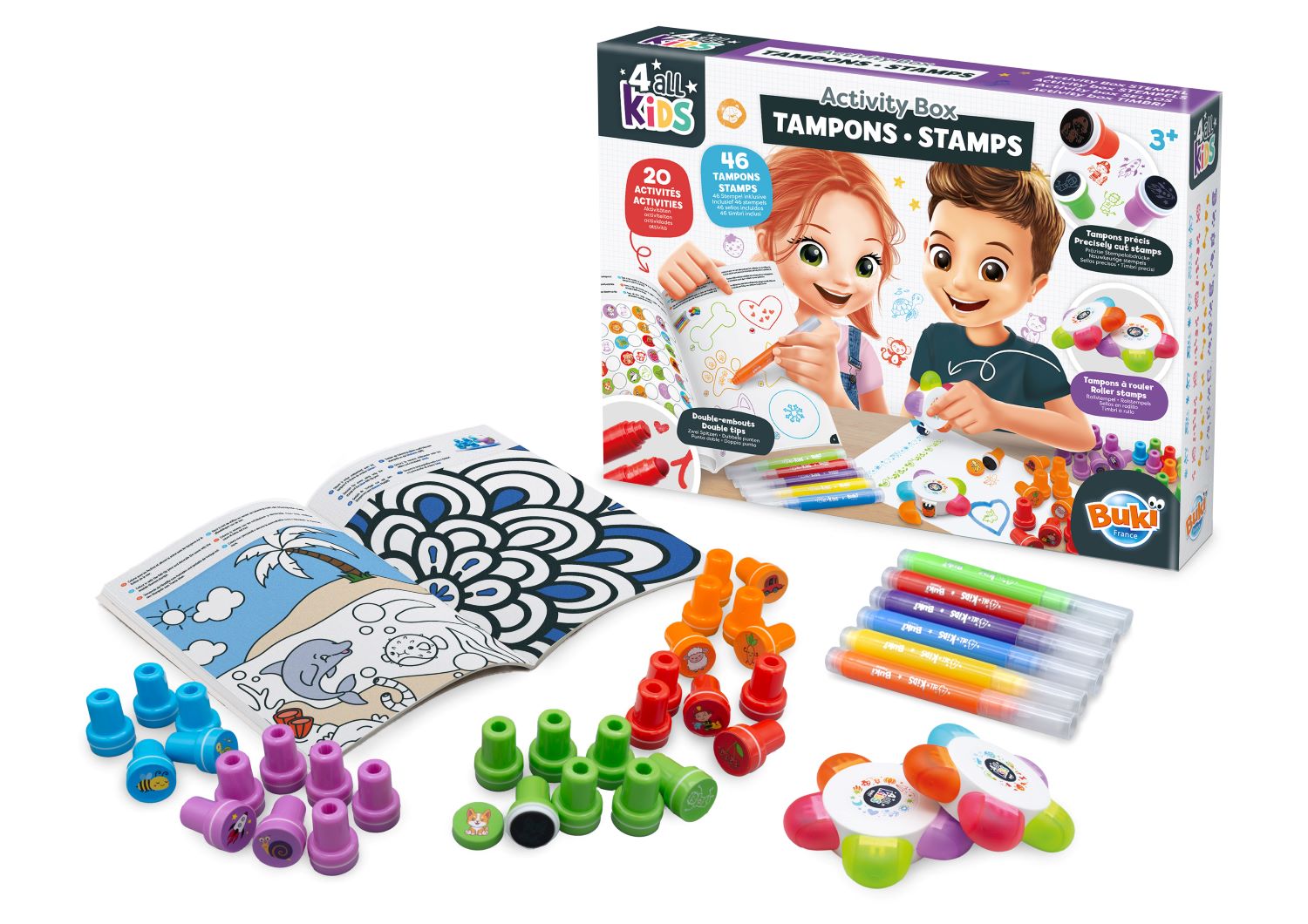 BUKI 4allKIDS Aktivity Box - Razítková sada