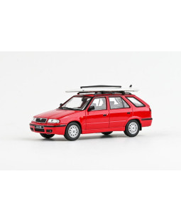 Škoda Felicia FL Combi (1998) surfovací prkno, Červená Rallye, 1:43
