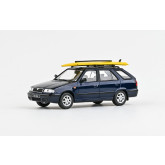 Škoda Felicia FL Combi (1998) surfovací prkno, Modrá Hlubinná Metalíza, 1:43