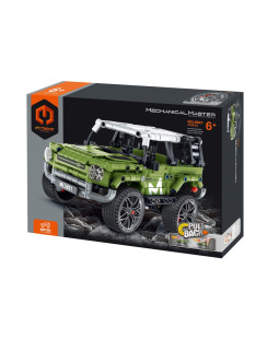 Stavebnice iM.MASTER erénní auto na zpětné natažení, 474 dílků