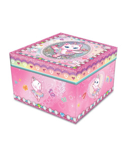 Hudební šperkovnice - kočičí baletka