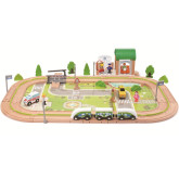 2Kids Toys Vláčkodráha Vesnice 110 dílů
