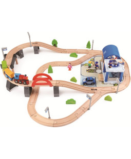 2Kids Toys Vláčkodráha Město 90 dílů