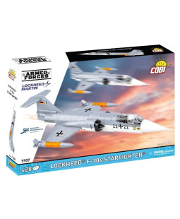 COBI 5907 Armed Forces Lockheed F-104 Starfighter, 1:48, 428 kostek