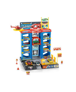 Parkovací stanice s vrtulníkem 30x27x37 cm