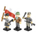 Cobi 2057 3 figurky s doplňky Varšavské povstání, 35 kostek