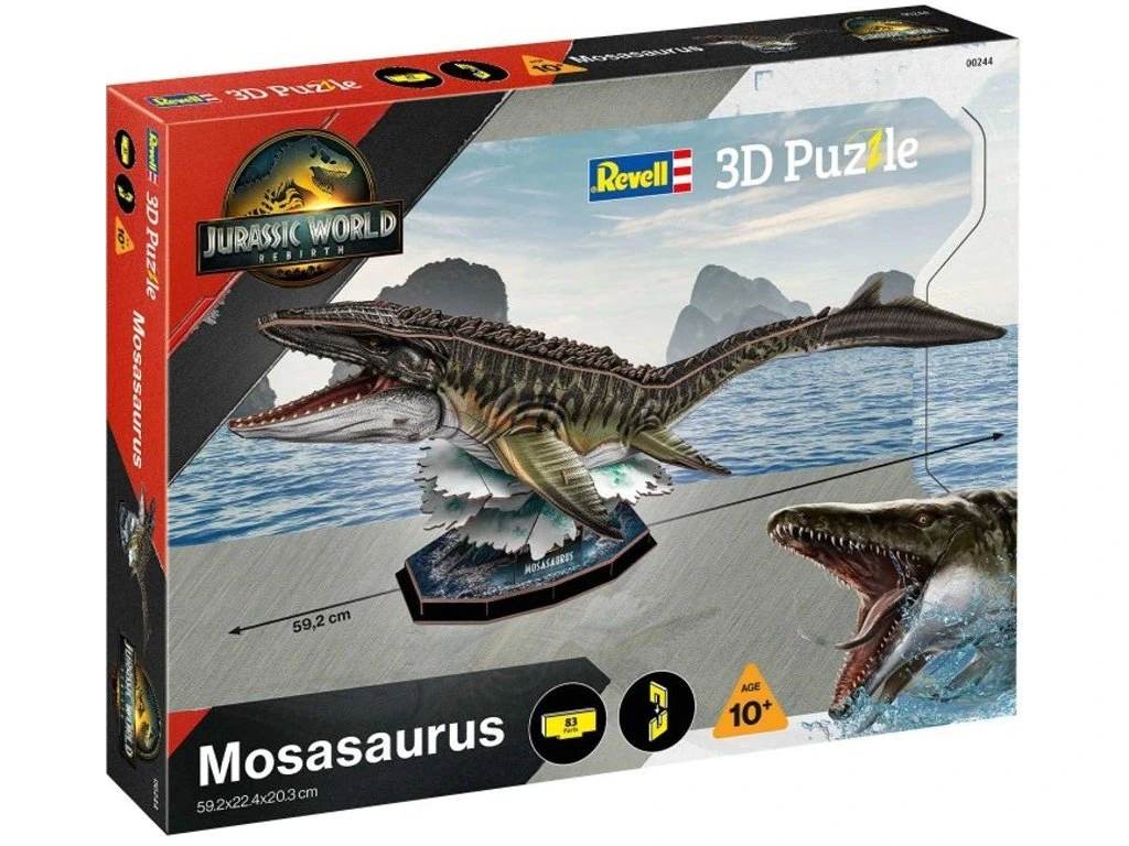 Revell 00244 3D Puzzle Jurassic World - Mosasaurus