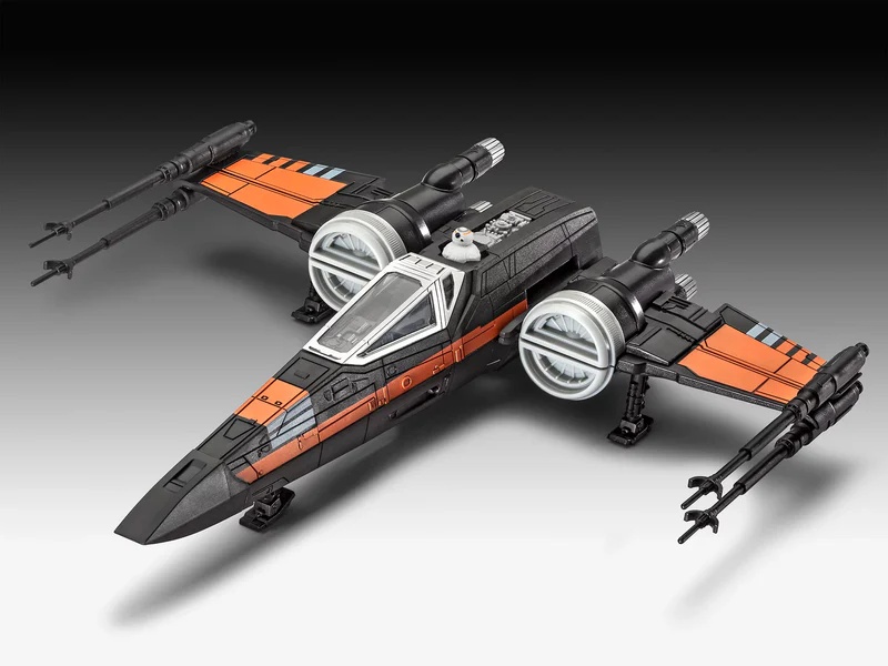 Revell Build & Play Star Wars 06564 - Poe's X-Wing Fighter, 1:78