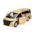 Welly Toyota Alphard 2024 Gold, 1:34-39