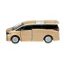 Welly Toyota Alphard 2024 Gold, 1:34-39