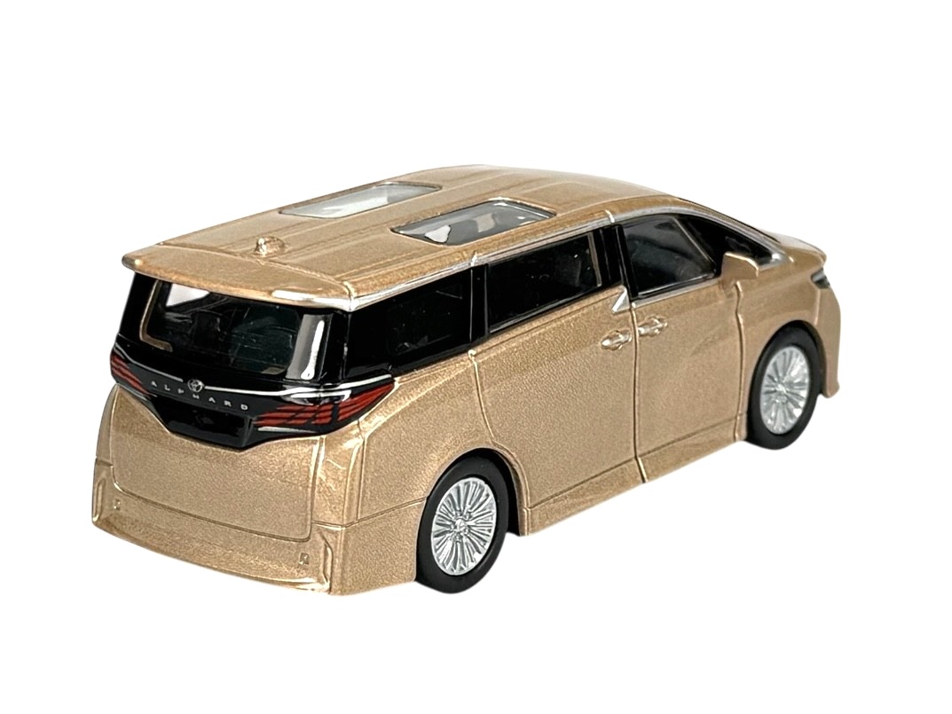 Welly Toyota Alphard 2024 Gold, 1:34-39