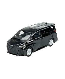 Welly Toyota Alphard 2024 Black, 1:34-39