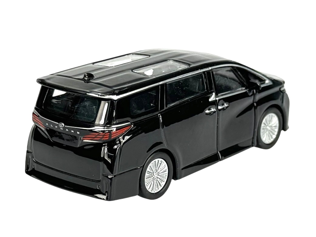 Welly Toyota Alphard 2024 Black, 1:34-39