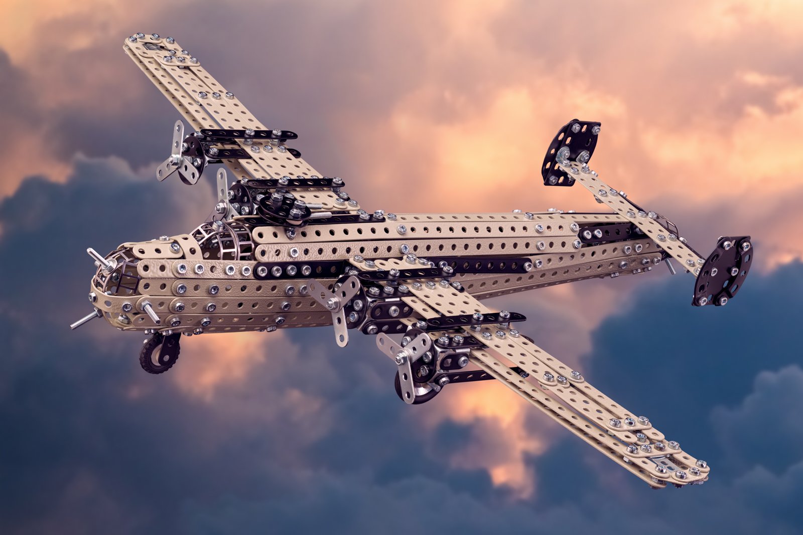 Merkur Bombardér B-24 Liberator, 902 dílků