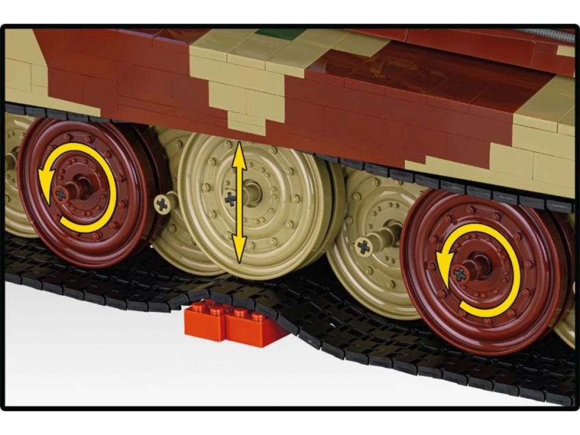 Cobi 2808 Německý těžký tank Pz.Kpfw TIGER II Ausf. B KÖNIGSTIGER, 1:12