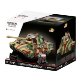 Cobi 2808 Německý těžký tank Pz.Kpfw TIGER II Ausf. B KÖNIGSTIGER, 1:12