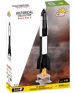 Cobi 3121 Německá balistická řízená střela V-2, 560 kostek, 1:35