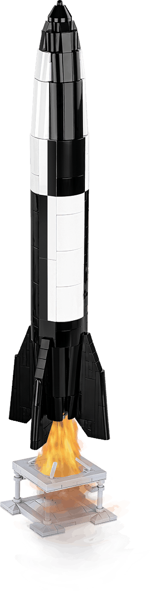 Cobi 3121 Německá balistická řízená střela V-2, 560 kostek, 1:35