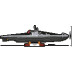 Cobi 4852 II WW U-Boot U-52 (type VIIB), 1:144, 474 kostek
