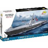 Cobi 4852 II WW U-Boot U-52 (type VIIB), 1:144, 474 kostek