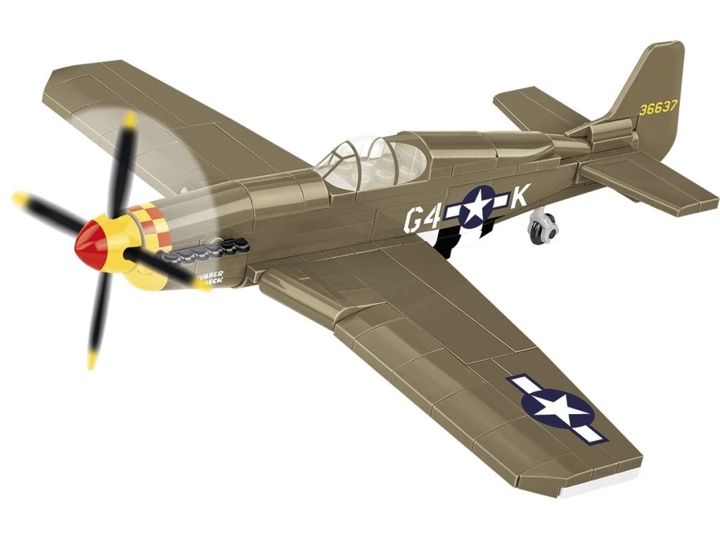 Cobi 5869 II WW Mustang P-51B, 1:48, 155 kostek