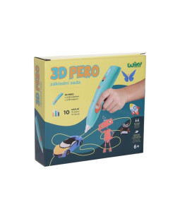 Wiky 3D pero, Základní sada 10 náplní, 10 šablon