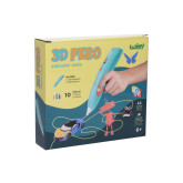 Wiky 3D pero, Základní sada 10 náplní, 10 šablon